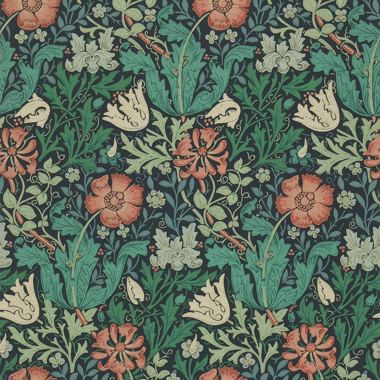 Compton Indigo/Russet